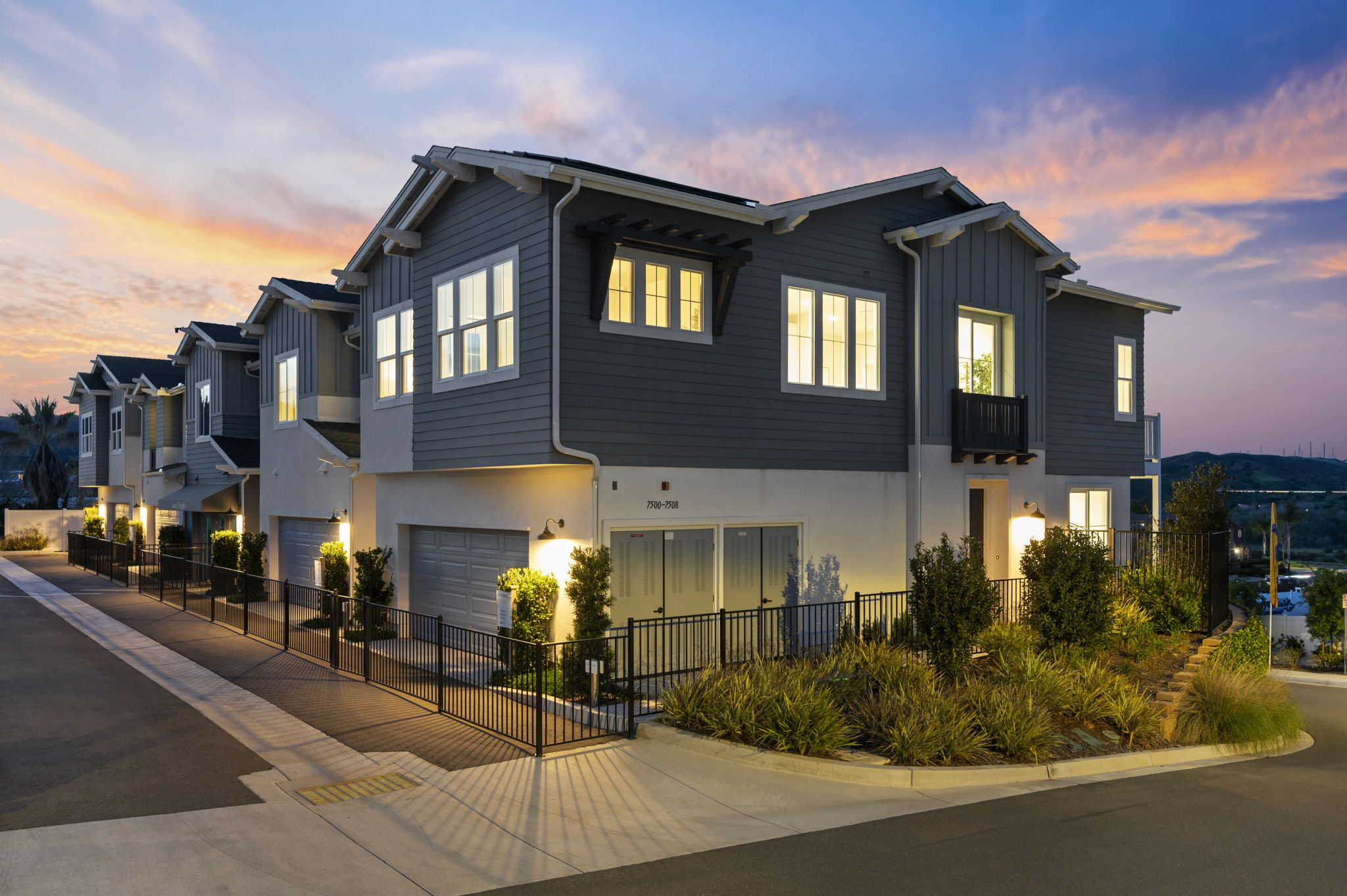Exterior view of Model Homes